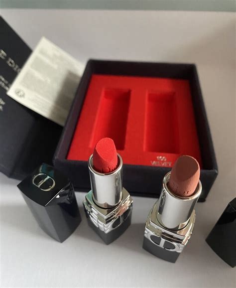 dior lipstick mini set|rouge dior lipstick shades.